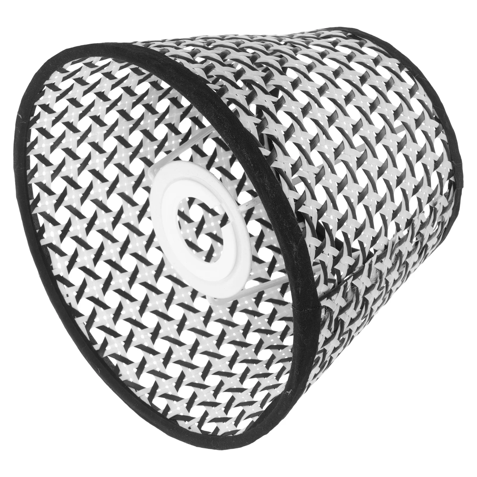 

Woven Lampshade Household Table Floor Lampshade Durable Plastic Easy Install Home Hotel Bar Decor Gift Table Lamp Shade