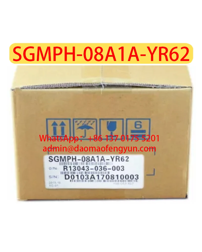 

SGMPH-08A1A-YR62 Brand New Servo Motor，SGMPH 08A1A YR62，Fast shipping