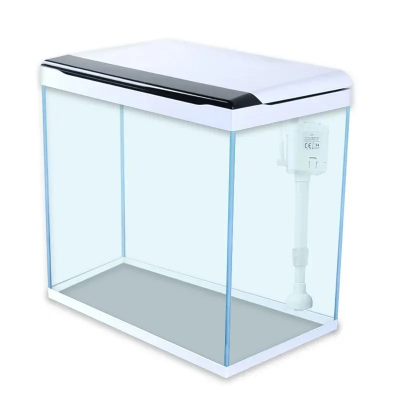 

43/66L Glass Fish Tank Aquarium Landscaping Small Fish Tank Clear Table Aquarium