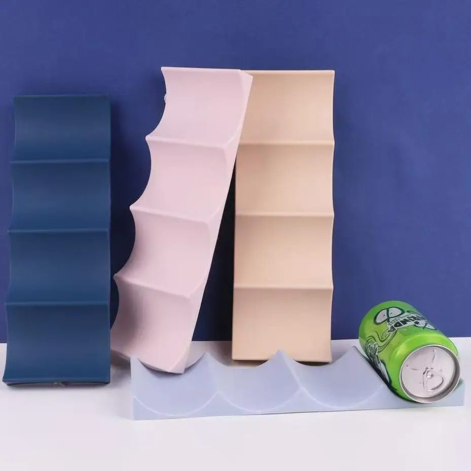 Estante apilable para botellas de vino, estante de almacenamiento de botellas de bebidas para encimera, dispositivo de almacenamiento de botellas de vino para refrigerador de escritorio
