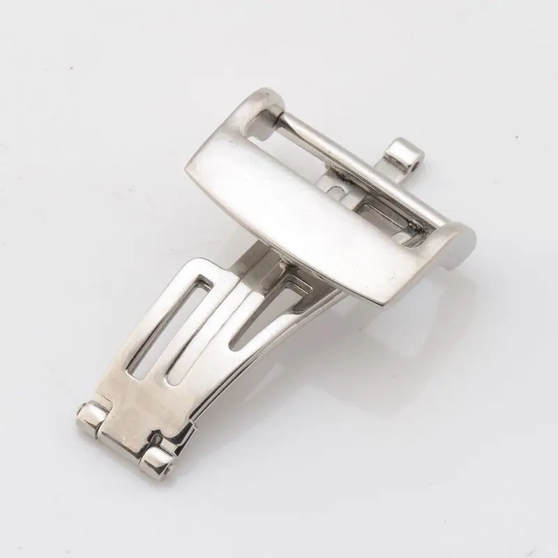Solid Seamless Folding Clasp Stainless Steel Butterfly Buckle For AP 18mm 4 Colors Fashion Wristband Accessories Watchband