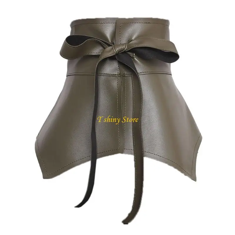 n58f-pu-waist-cincher-peplum-waistband-girdle-elegant-flouncing-belt-modern-elastic