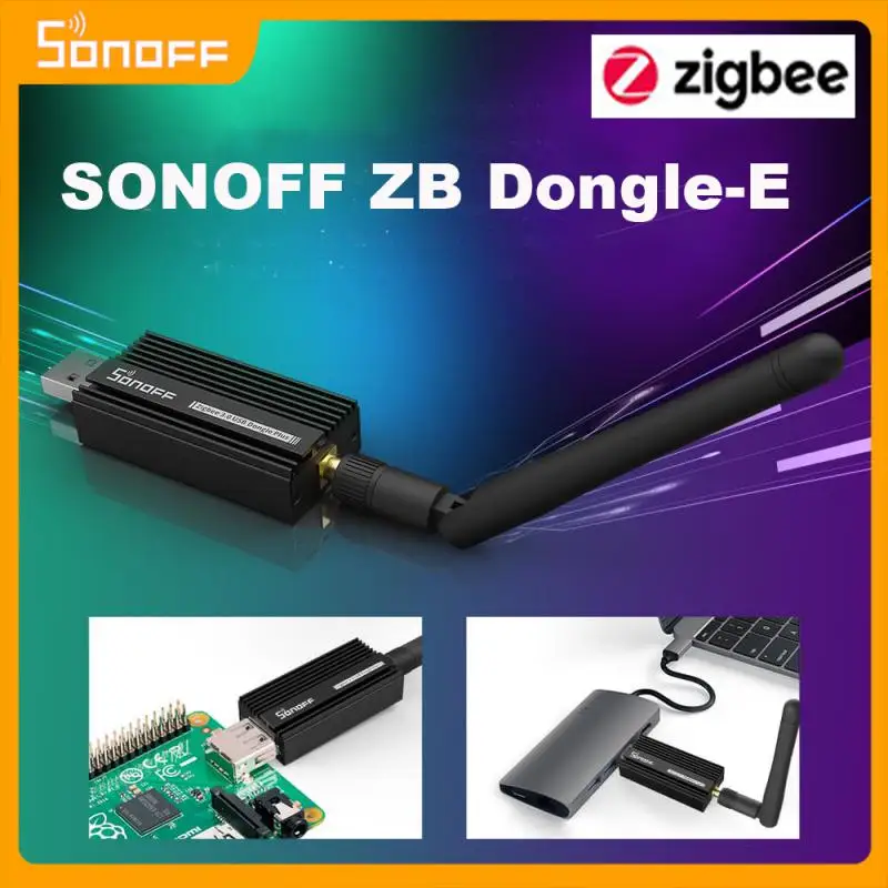 Imagem -02 - Sonoff Zbdongle-e Analisador sem Fio Zigbee Gateway Captura de Interface Usb Zigbee2mqtt Suporte Zha a Pcs