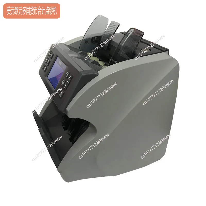 NEW Banknote Counter Commercial Cash Register Counterfeit Bill Detector Anti-Counterfeiting Features for Euro Dollar Bank Stores