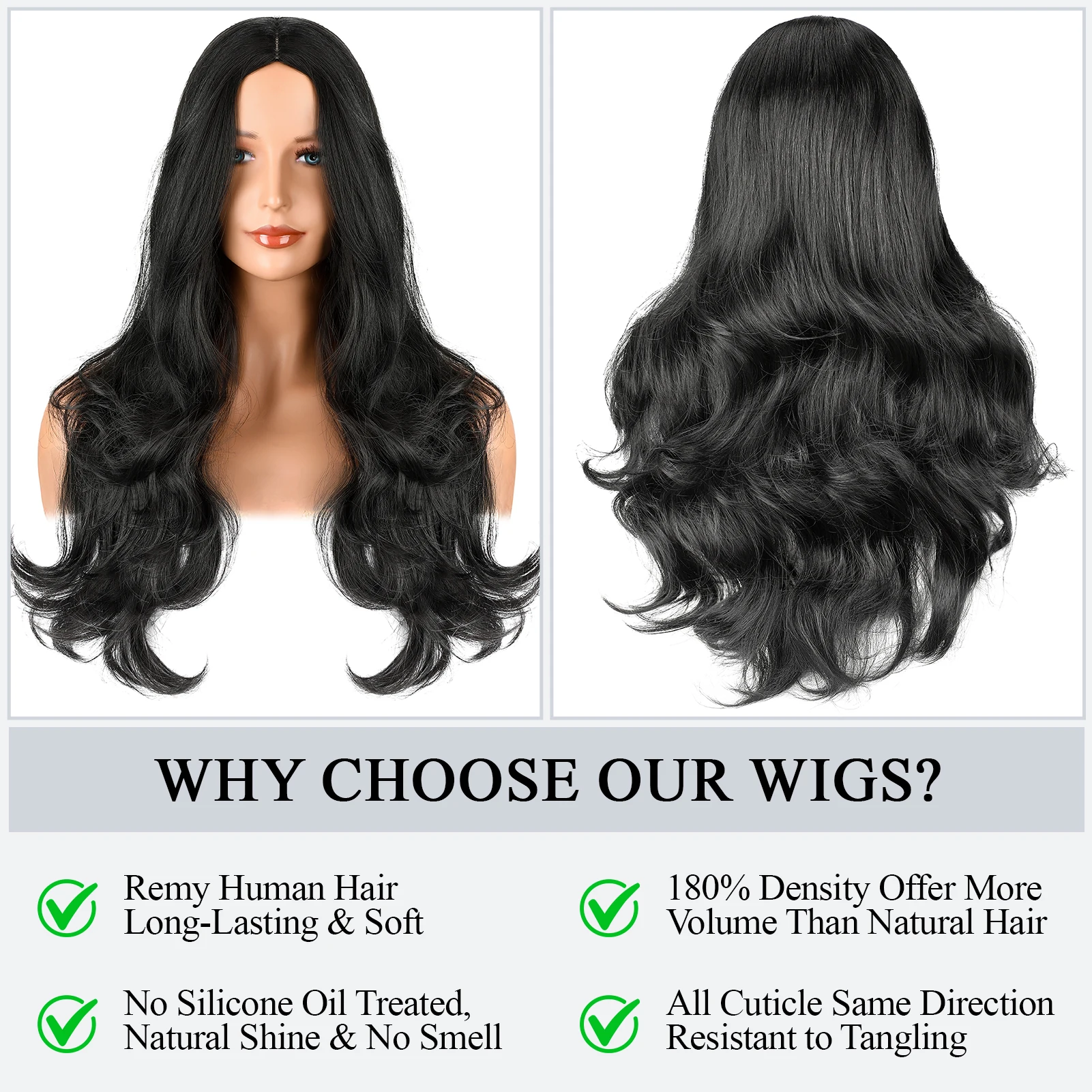 68cm Wavy Hair Cosplay Wigs Not Hurt Hair Full Head Wigs Regular Everyday Wigs for Cosplay Costume Accessories Local Shipping