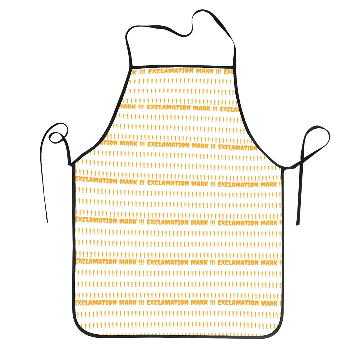 Exclamation Mark Alert The World For Upcoming Future Aprons Chef Cuisine Tablier Waterproof Bib Kitchen Cleaning Pinafore