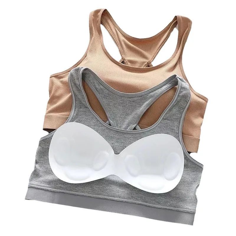 Sports Yoga set New underwire comfort back underwear for breathable tank tops