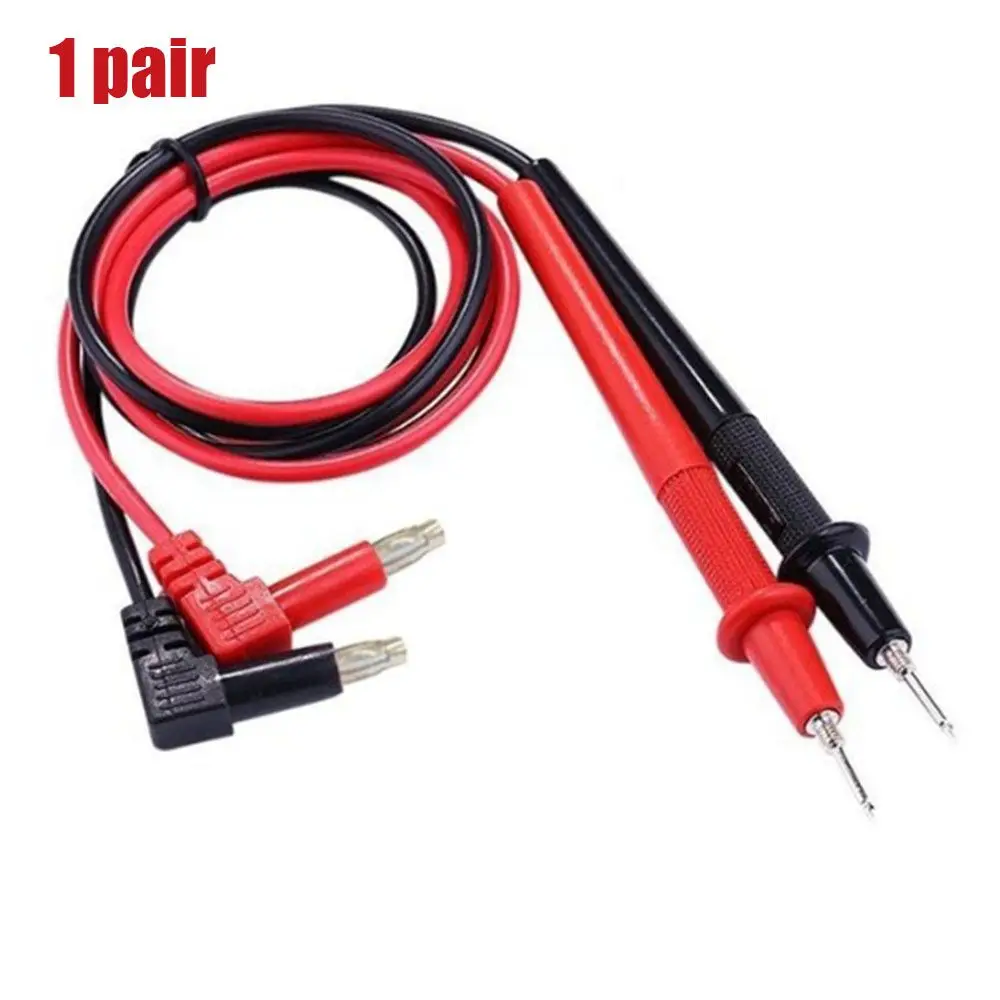 

Pair Black and red Electrical Tool Cable 72cm MultiMeter Test Leads For Digital Multimeters Universal Wire Pen Needle Tip Probe