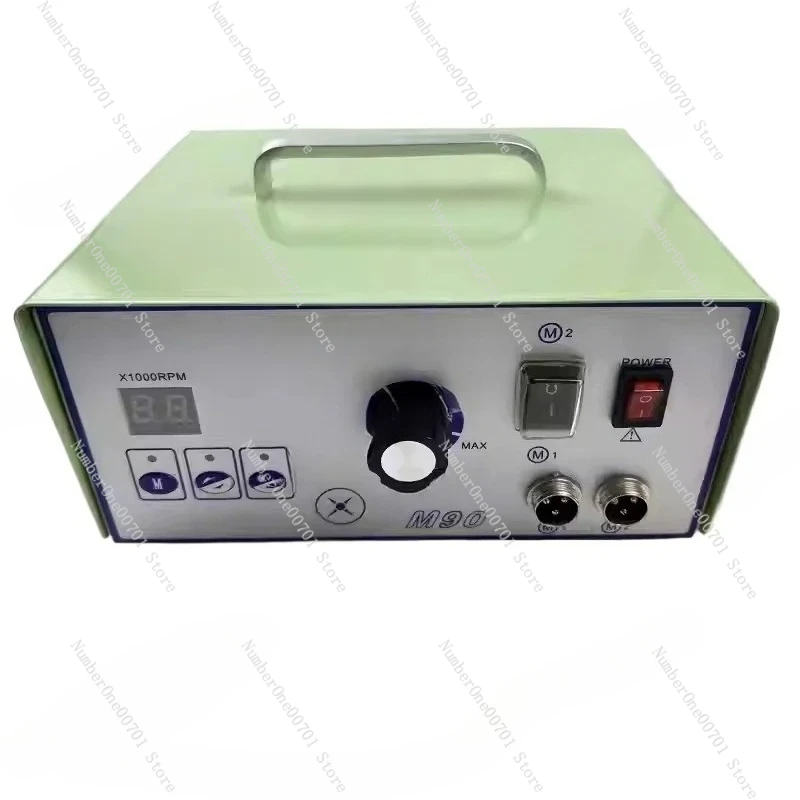 High Speed 70000/90000RPM Brushless Motor Micromotor Polishing Machine with Handpiece Jewellery Engraving Micromotor