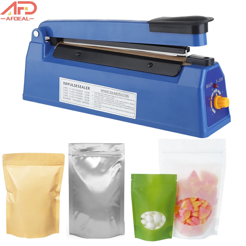 Mesin penyegel elektrik portabel, alat rumah dapur, tas pembungkus plastik makanan, penyegel vakum panas impuls tekan tangan, mesin segel elektrik portabel