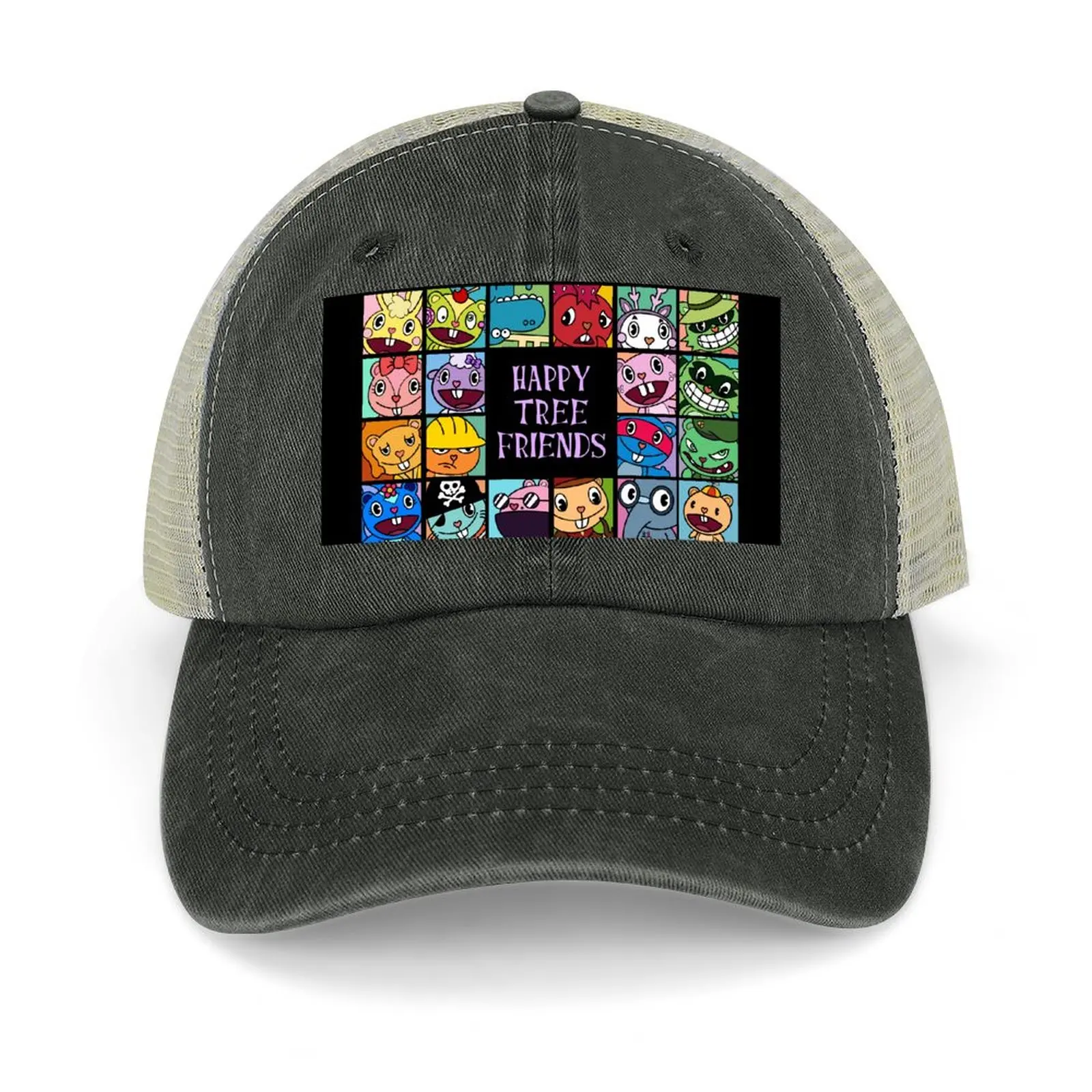

Happy Tree Friends Baseball Cap Hat Luxury Brand Sun Cap Golf Hat Boy Women's