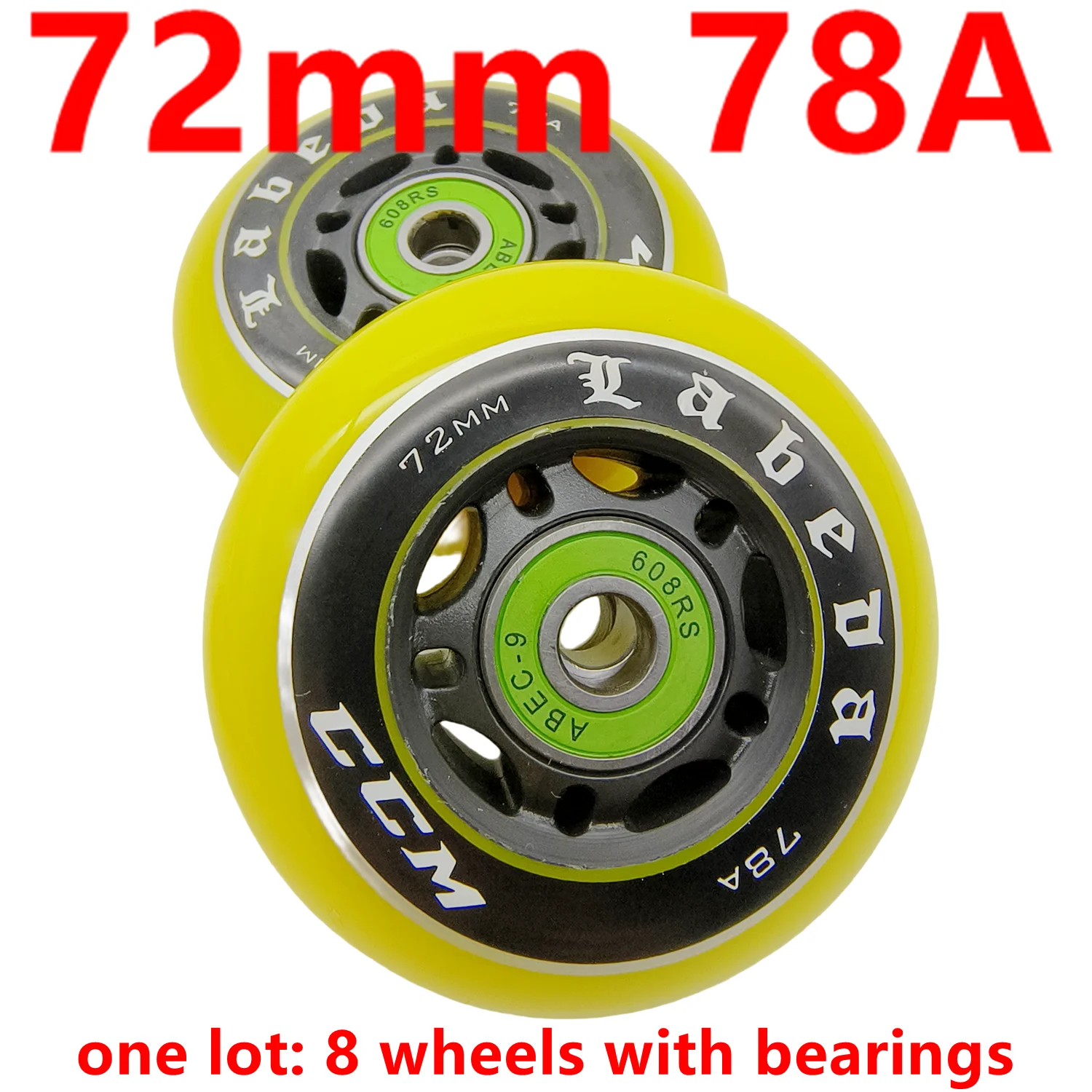 Free shipping inline skate wheel inline wheel 68 mm 72mm 76mm 78a 80mm 82A 85A 8pcs / lot