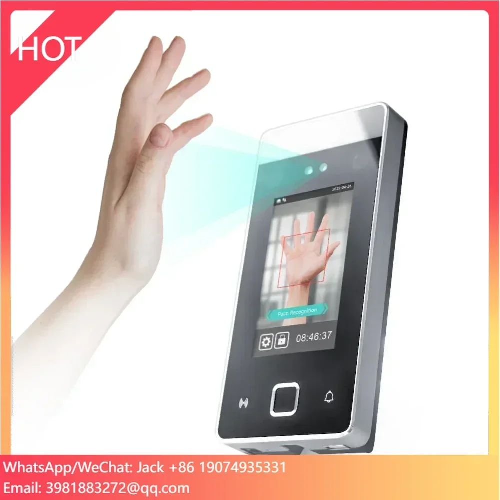 

Palm Scanner HFSecurity FR05M Smart Automatic Face Recognition Card Reader Biometric Access Control Products