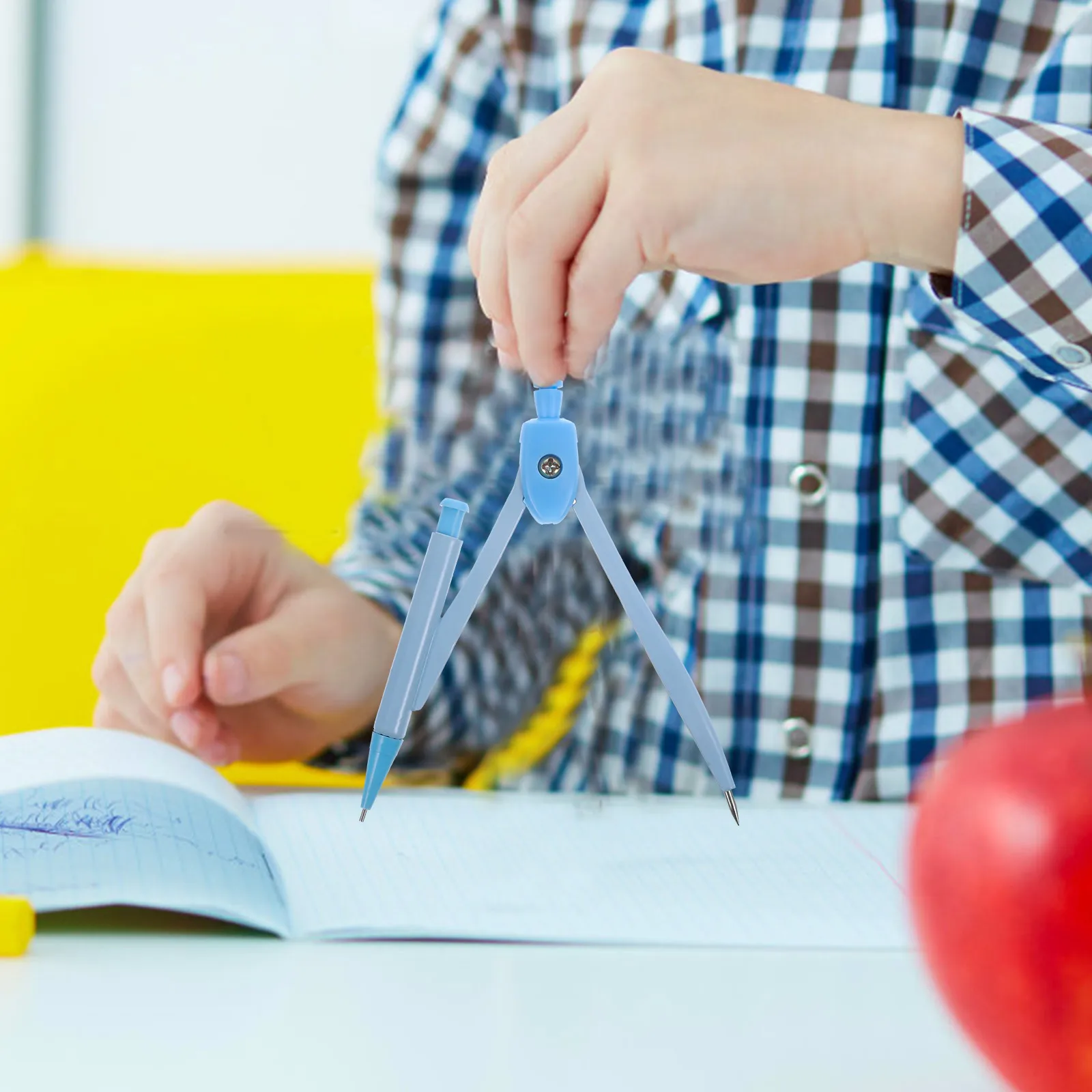 Metal Compasses Drawing Tools Circle Maker Portable Geometry Stationery Math Tool Drafting Instruments Precision