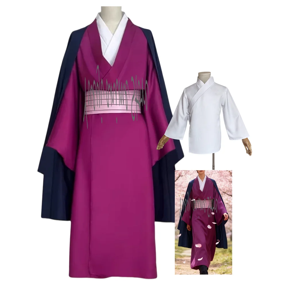 

Аниме Tengen Uzui Косплей Кимоно наряд-стиль унисекс для Хэллоуина и рождественских торжеств