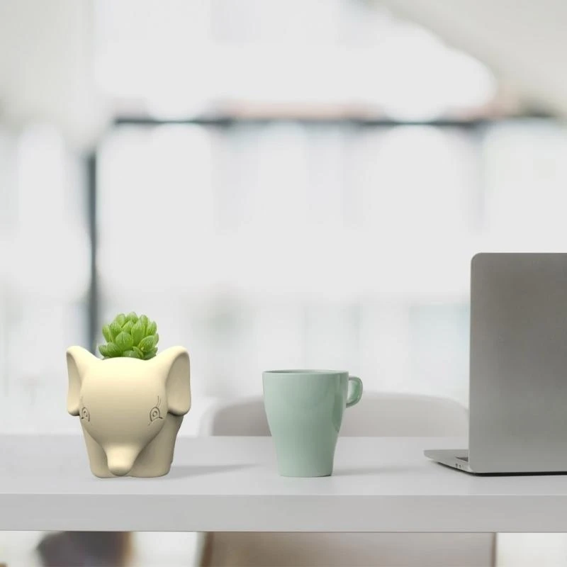 

Creative-Resin Plant Pots Silicone Mold Flower Pots Resin Mold Pen Holder Vase Epoxy Casting Mold