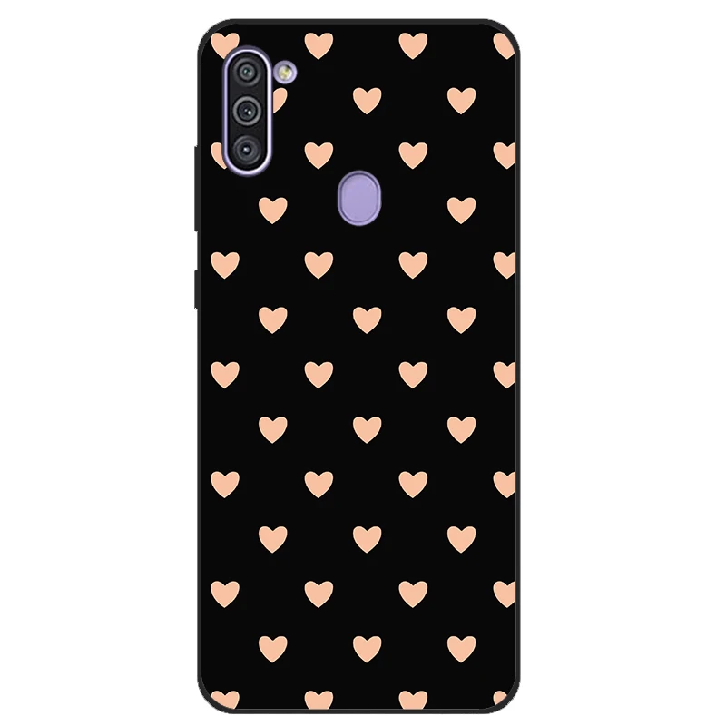 Dla Samsung Galaxy A11 M11 Etui Silicone TPU Soft Cover Etui Dla Samsung A11 M11 A 11 M 11 SM-A115F SM-M115F A115M A115U Coque