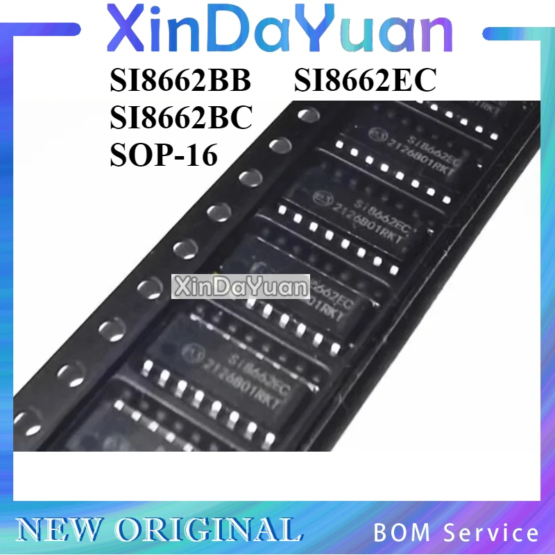 5 pcs  SI8662BC SI8662EC  SI8662BB-B-IS1R SOP-16  Digital Isolator Chip