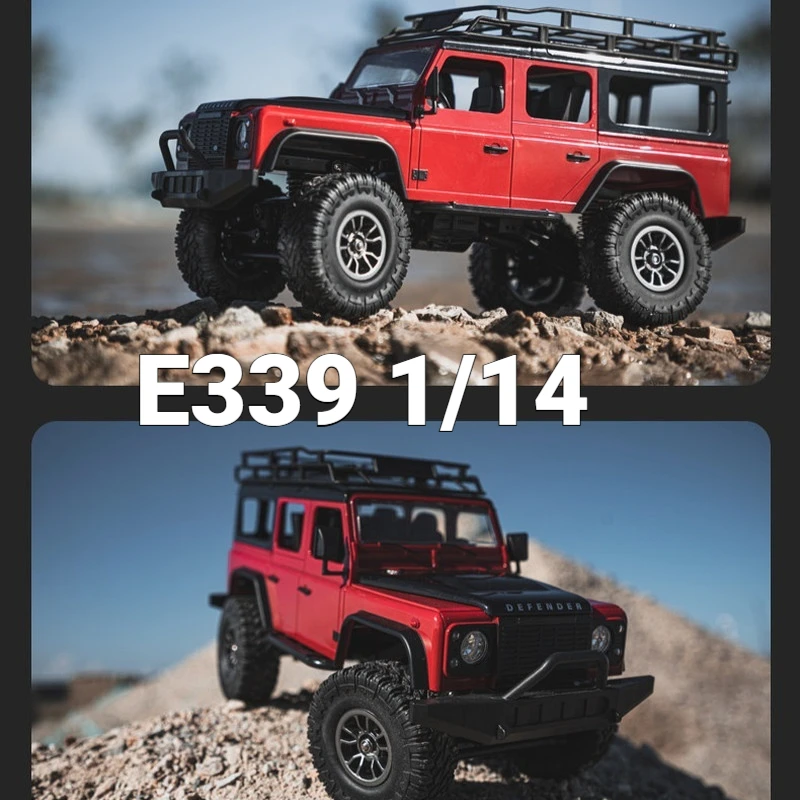 

E339 Double Eagle1/14 Scale RC Four Wheel Drive Off Road Vehicle Professional Proportional Climbing Car Remote Control Toy Model