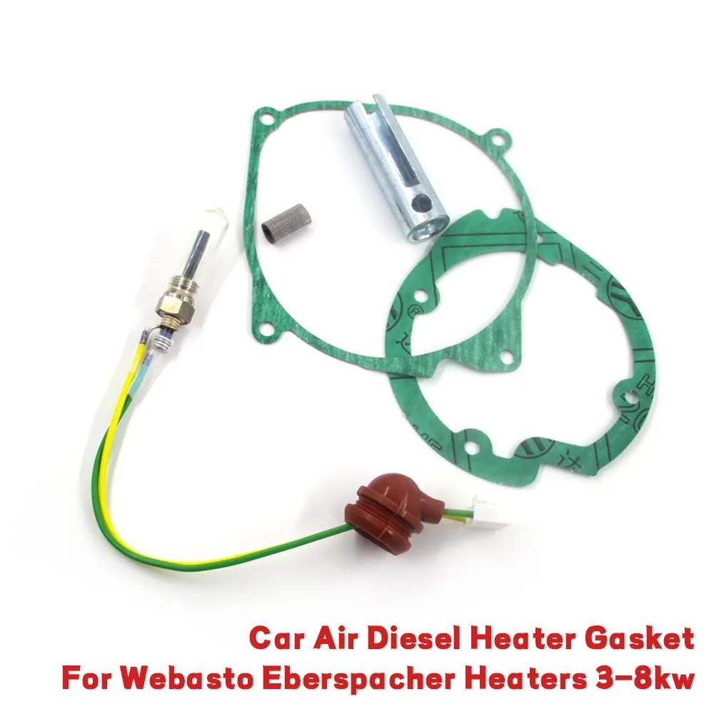 12V 24V 3-8KW Car Air Diesel Heater Glow Plug Burner Gasket Strainer Ceramic Pin For Webasto Eberspacher Heaters Car Truck Van