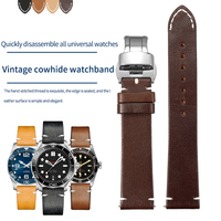 Calfskin Genuine Leather Watchbands Quick Release Watch Band for Tissot Seiko Omega Mido Rado Watch wristband belt Accessories