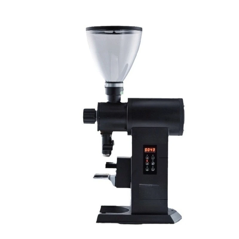 

98MM flat knife electronic quantitative bean grinder, fast powder out, anti-static and no agglomeration