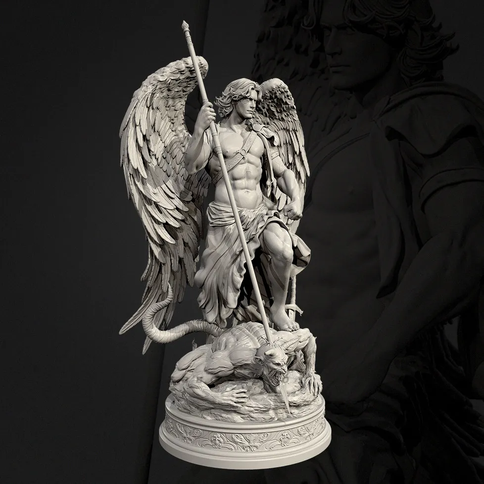 

Overall heights 60mm 85mm 95mm The resin model kit needs to be assembled and colored by oneself TD-7851/3D