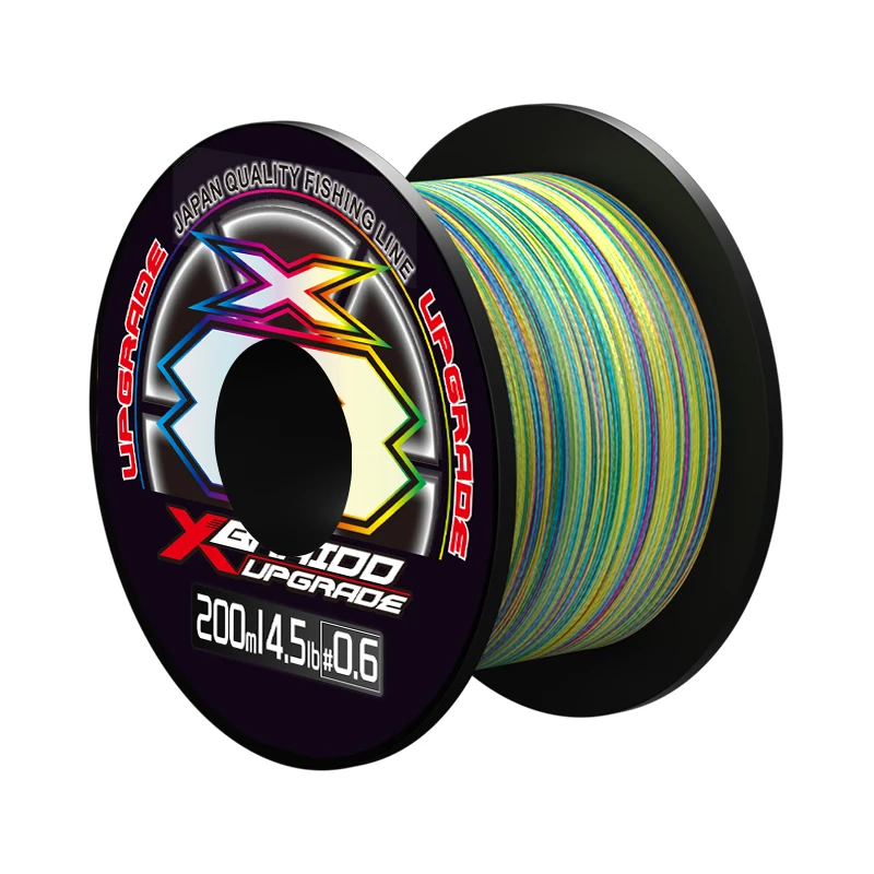 

Beikuman 8 stand braiding process fish line 200M smoother fishing line