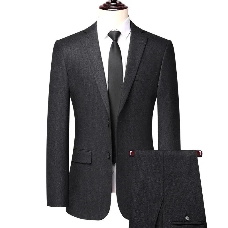 (95) Customized New Men\'s Suits Business Slim Groom Wedding Suits