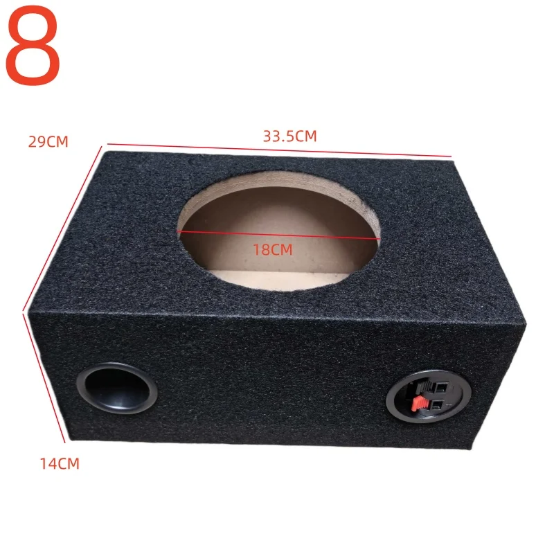 Fotografia 7: Conchas ultrafinas para alto-falantes em vários tamanhos: 6,5 polegadas, 8 polegadas, 10 polegadas e 12 polegadas, para gabinetes de alto-falantes