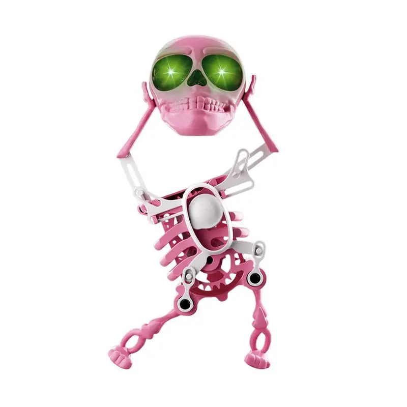 

Funny Dancing Skeleton Clockwork Swing Dancing Funny Toy Skeleton Figure Bright Colors Skeleton Clockwork Toy For Home Work Area