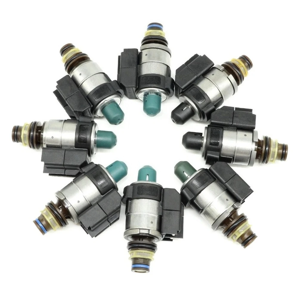 

8 шт. 722,9 комплект электромагнитных клапанов коробки передач, 7 скоростей для Mercedes Benz 2202771098 2202770198 2202770898