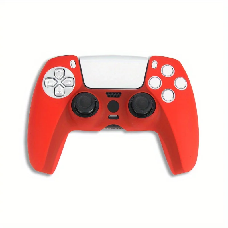 PS5 controller huid antislip siliconen hoes beschermhoes handvat hoes stofdicht, geschikt voor PS5 Playstation