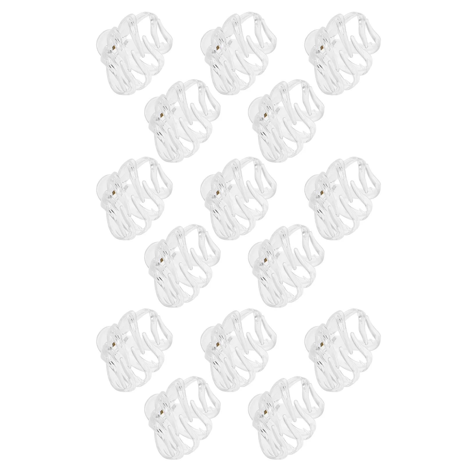 

15Pcs Octopus Hair Claw Clips Thick Clear Jaw Clips Trendy Styling Accessories for Women Fashion Hair Clip Set for