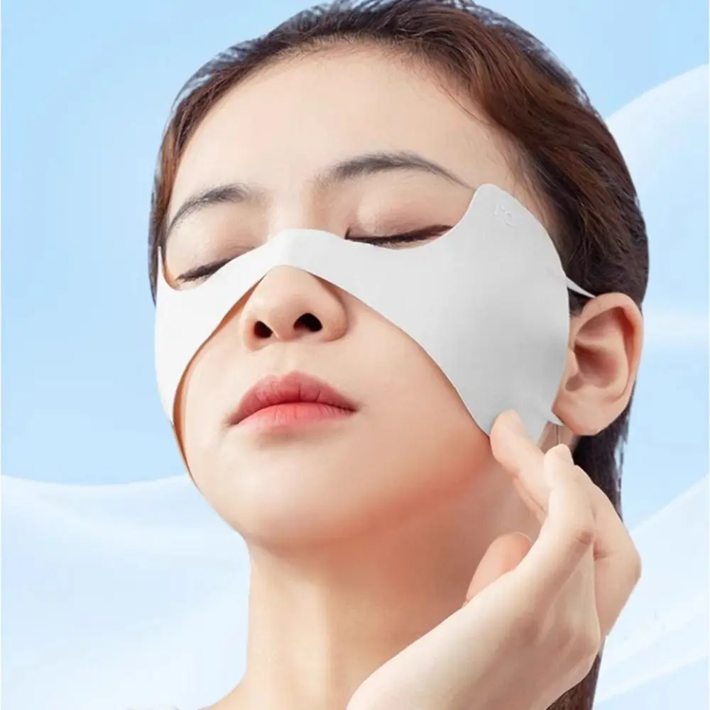 

Солнцезащитный шарф для лица Ледяной шелк Солнцезащитная маска Тонкий нейлон Летняя крышка для лица Солнцезащитная вуаль Шарфы для лица Маска для лица Gini для верховой езды