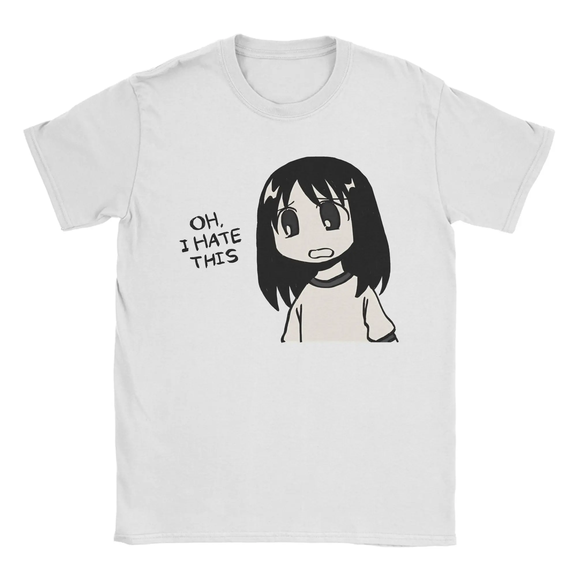Ayumu Osaka Manga Azumanga Daioh Tee Shirt for Men Women Graphic Printing T Shirts 100% Cotton Clothing