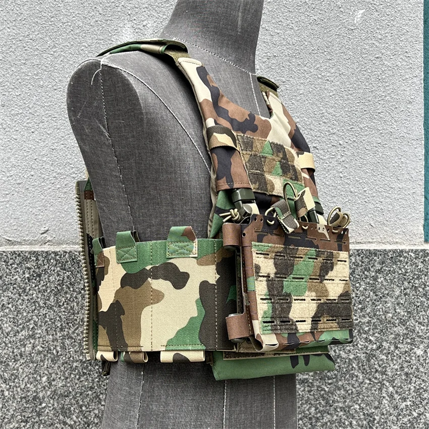 سترة تدريب تكتيكية خفيفة الوزن من Tom LV-119 Tiger Spot Jungle، سترة ذات استخدام مزدوج، متينة