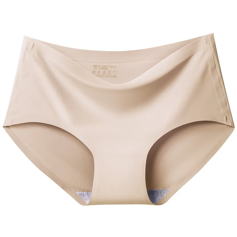 1pc Ijs Zijde Zwangere Vrouwen Ondergoed Ijs Zijde Lage Taille Comfortabele Postpartum Naadloze Moederschap Ondergoed Zwangerschap Slips