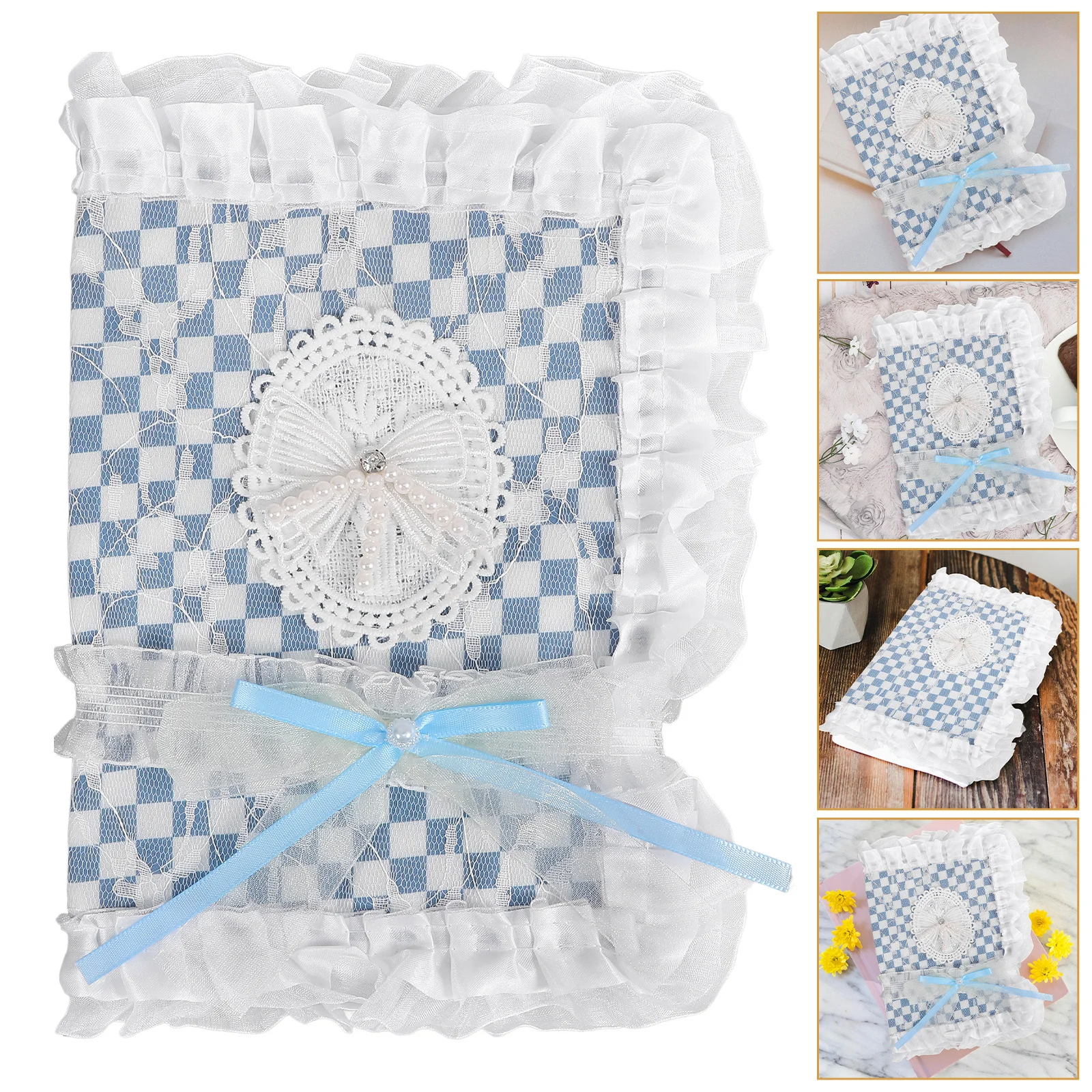 

A5 Reusable Book Cover Protector Cloth Sleeve Anti-Scratch Decorative for Textbooks Book Cover Protector Diary Covers