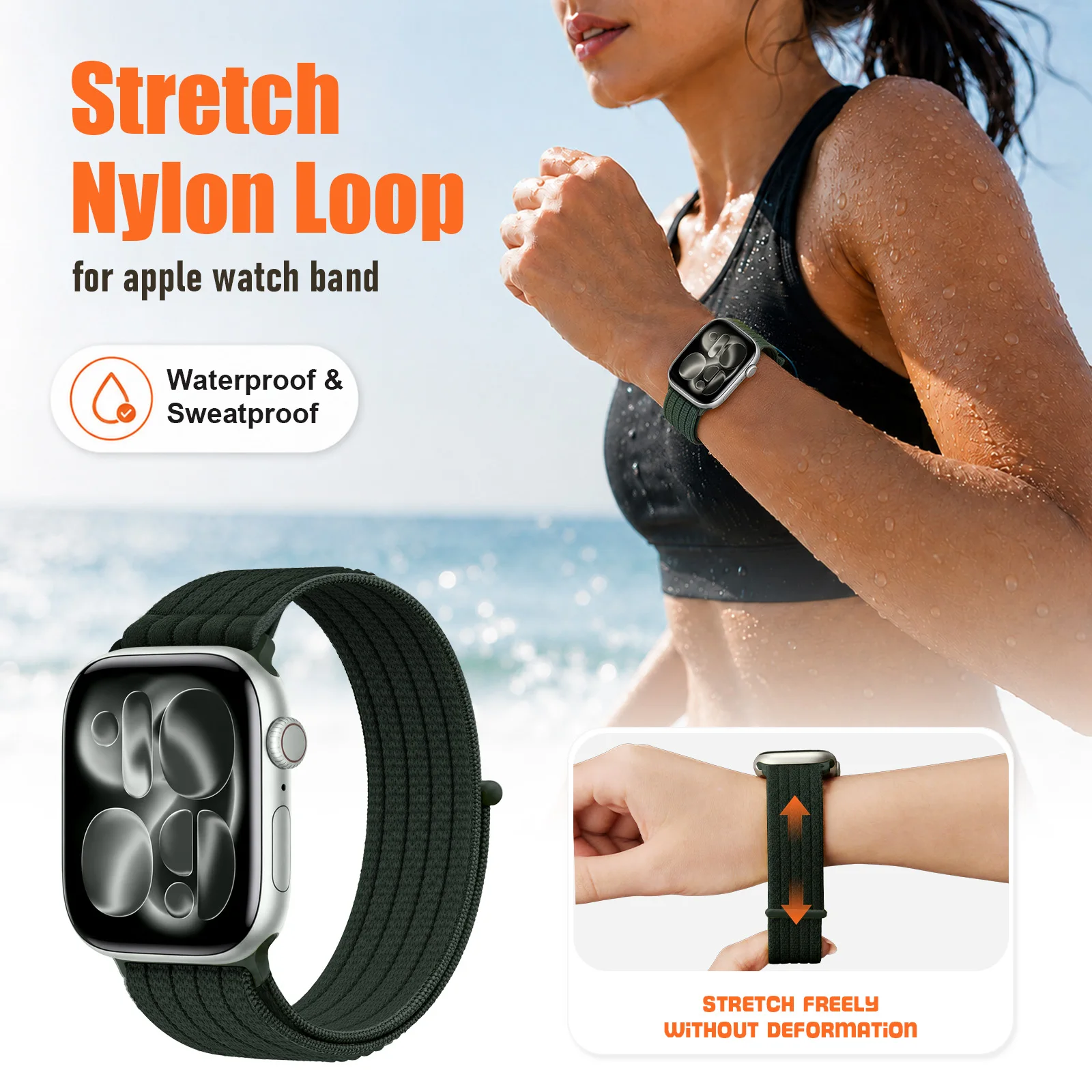 Correas para Apple Watch 10 11 - Iwatch Smartwatch Series 7 reseña y precio