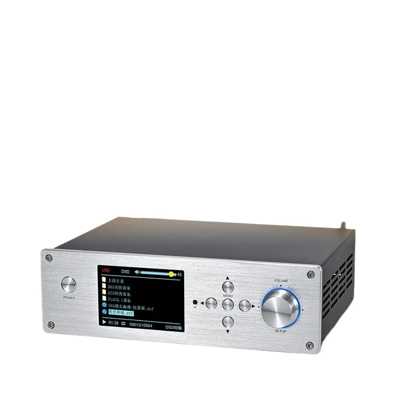 DSD lossless HIFI Bluetooth 5.4 music master player U excellent hard disk digital turntable DTS decoding dual 9039