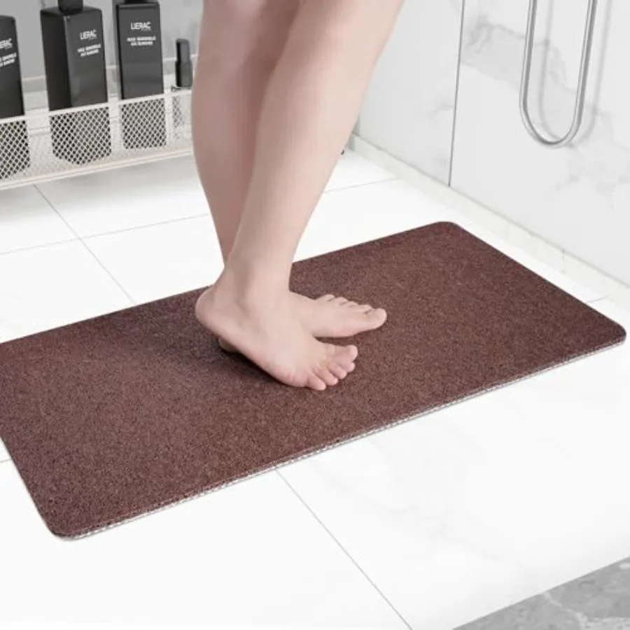 

Non-Slip Bathtub Mat, Anti Slip Shower Mat, Fast Drying Bathtub Mats, Feet Scrubber Mat, Anti Slip Mat for Tub, Floor, Bathroom