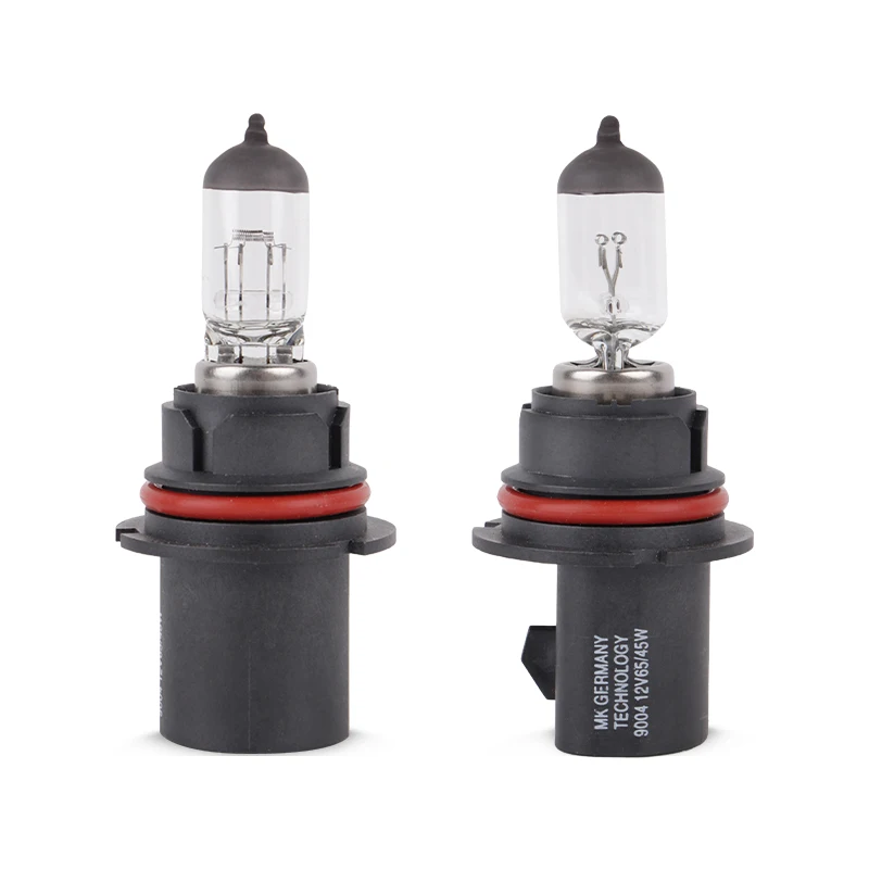 12 فولت 45/65 واط الكوارتز الزجاج هالوجين ضوء الضوء الأصفر 3000 كيلو 9004 مصباح هالوجين عالية منخفضة شعاع تسليط الضوء على مقاوم للماء سيارة العلوي لمبة #2