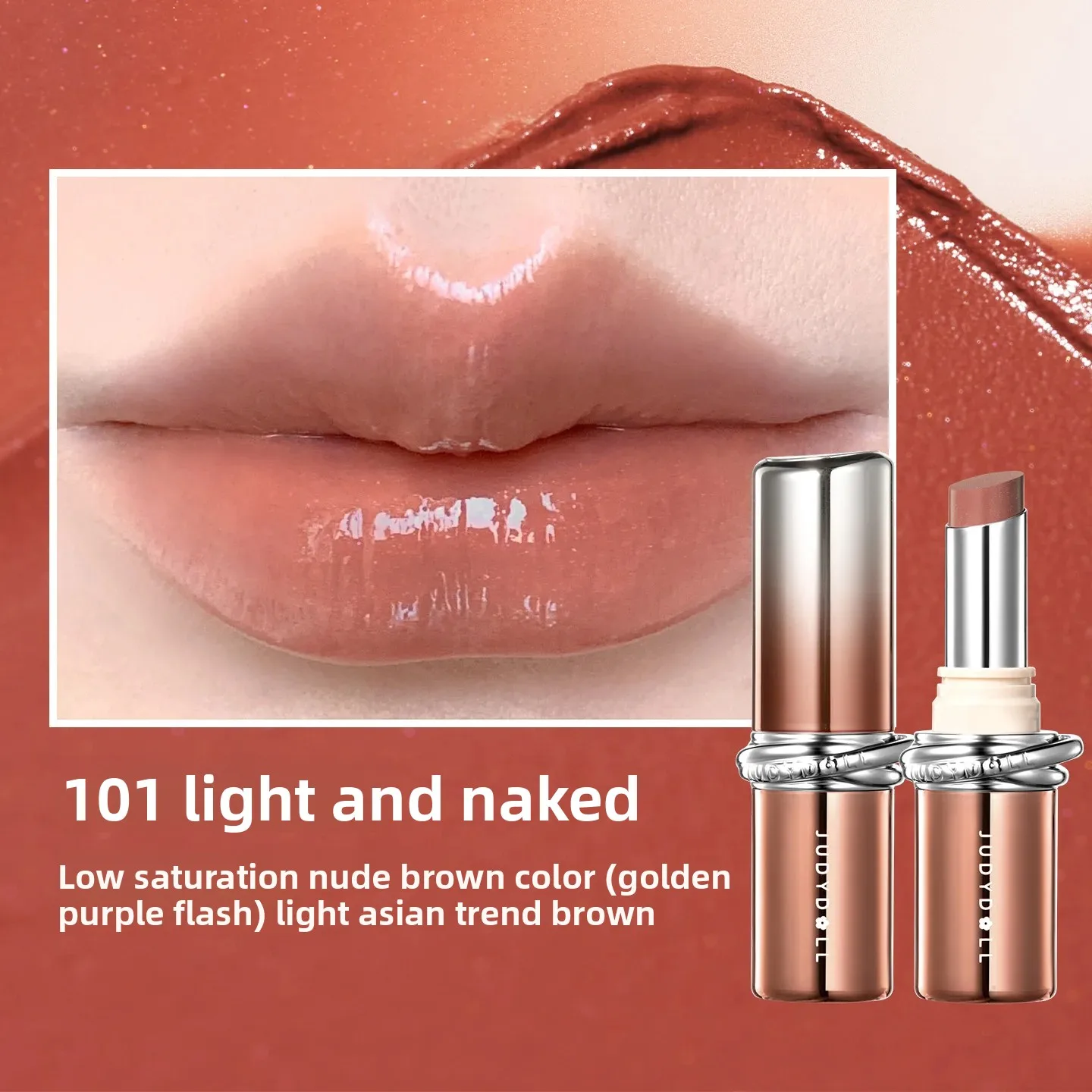 Judydoll Essence Lipstick Mirror Lip Glaze Blote kleur lippenbalsem Merk Lip Tint Sticks Make-up voor vrouwen