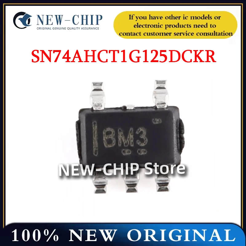 50PCS-1000PCS/LOT SN74AHCT1G125DCKR  BM*  BM3  SC-70-5  SOT23-5  Single bus buffer gate chip  New Original  SN74AHCT1G125D