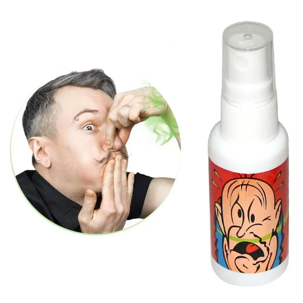 30ML Prank Novelties Toy Gag Joke Liquid Fart Spray Can Stink Bomb Stinky Gas Ass-Smelly Toys Great Gifts For Kids Adults