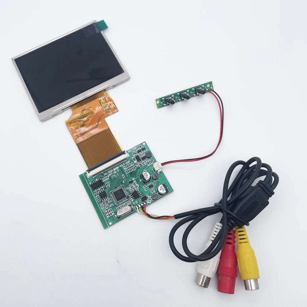 3.5 Tft Lcd Display Module Kit LQ035NC111 320*240 2 Way Av In Driver Board Voor Auto Omkeren System, industrie, Instrument