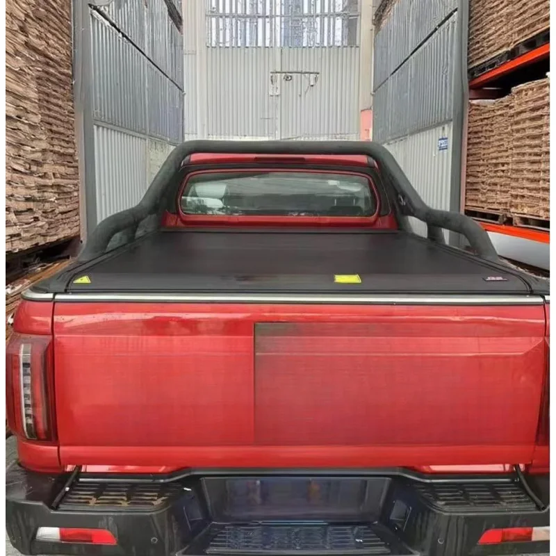 High Quality Waterproof Manual & Electric Aluminum Retractable Roller Shutter Truck Bed Tonneau Cover