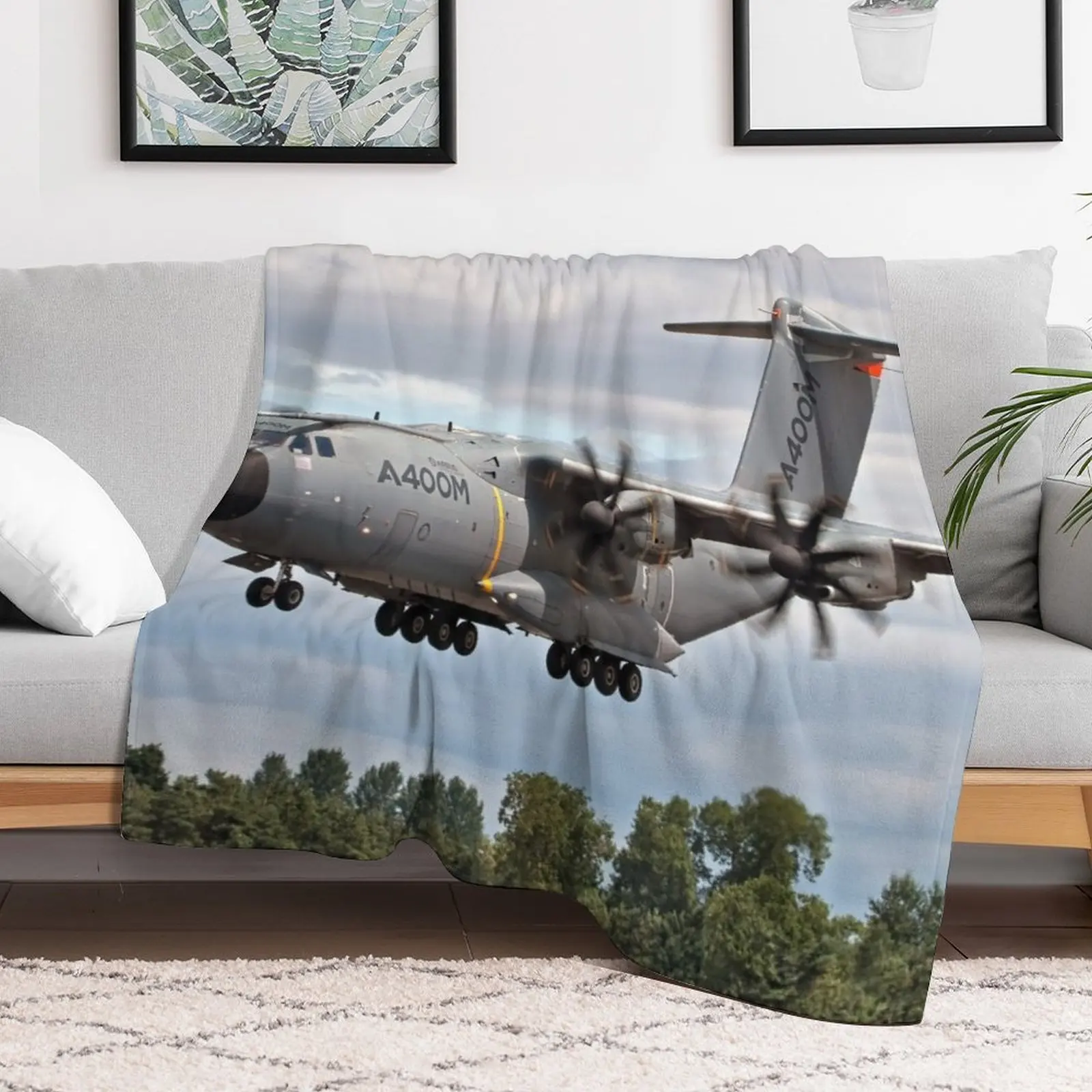 Airbus A400M Throw Blanket Bed decorative Camping Luxury Brand Blankets