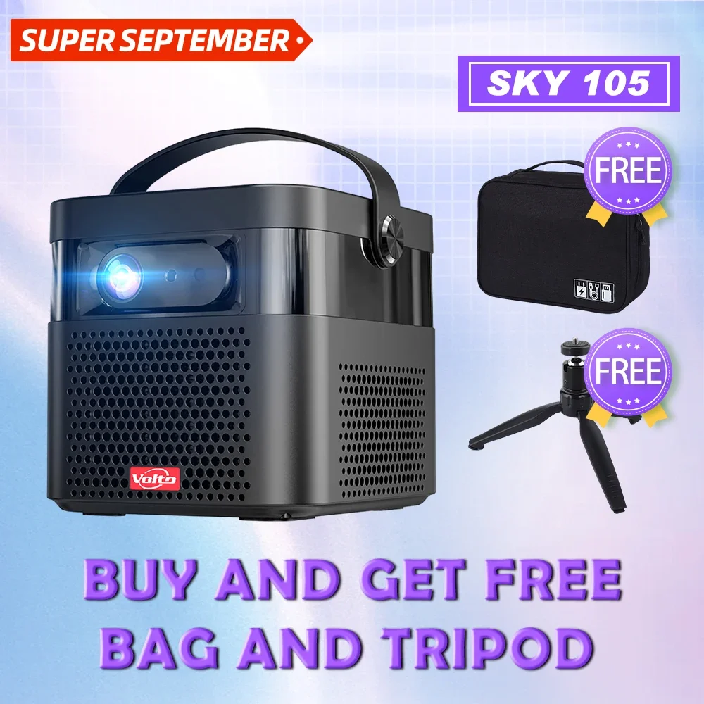 Mini DLP Projector Led Rechargeable Outdoor Portable Pico Digital Full HD Wireless Video Movie Projector